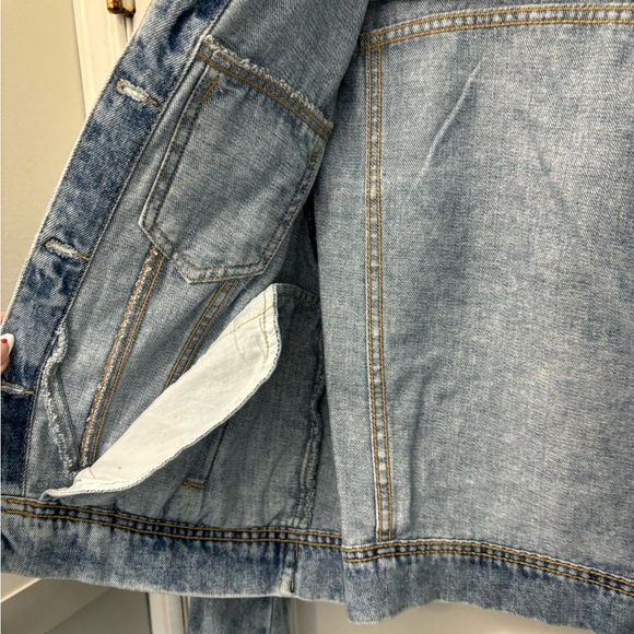 Free People Rumors Jean Jacket - Picture 7 of 8